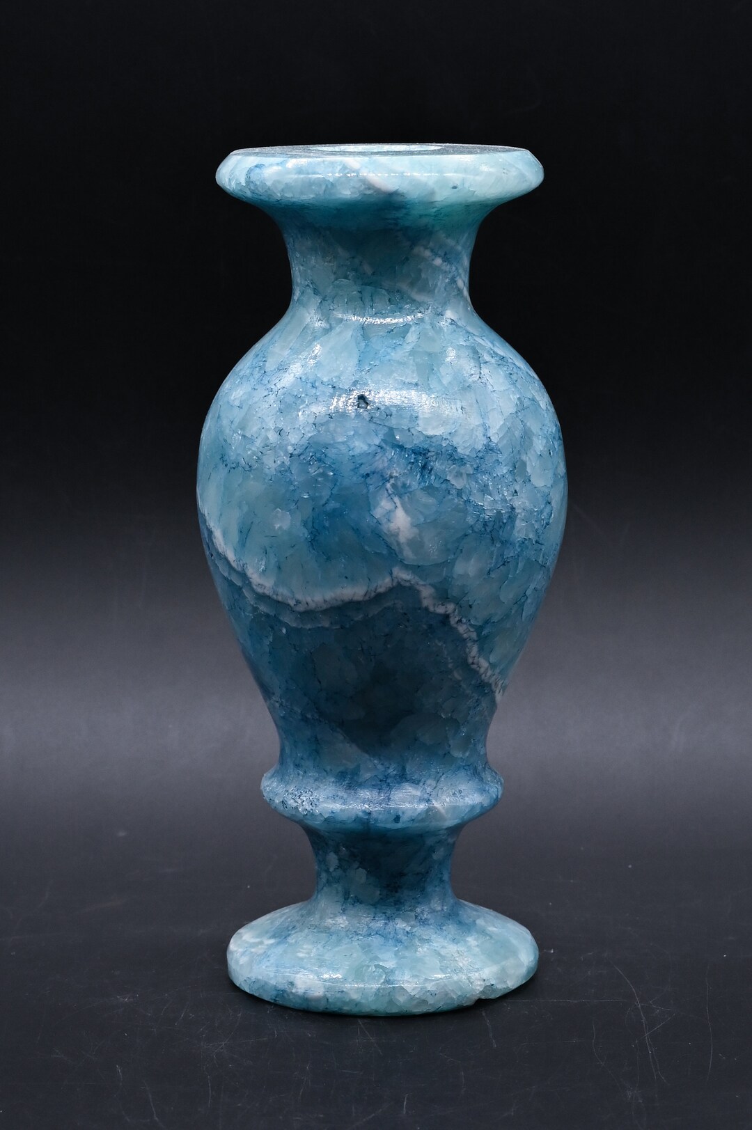 アラバスター製ストライプ花瓶 アラバスター製ストライプ花瓶