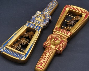 Egyptian Handmade Hathor Sistrum (Musical Instrument) Replica from her Original Collection made in Egypt