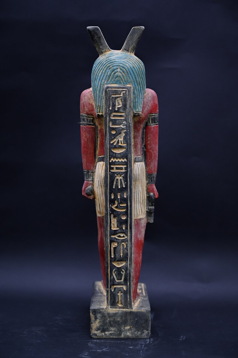 Egyptian God Seth Statue: Heavy Stone Antique Finish - Etsy
