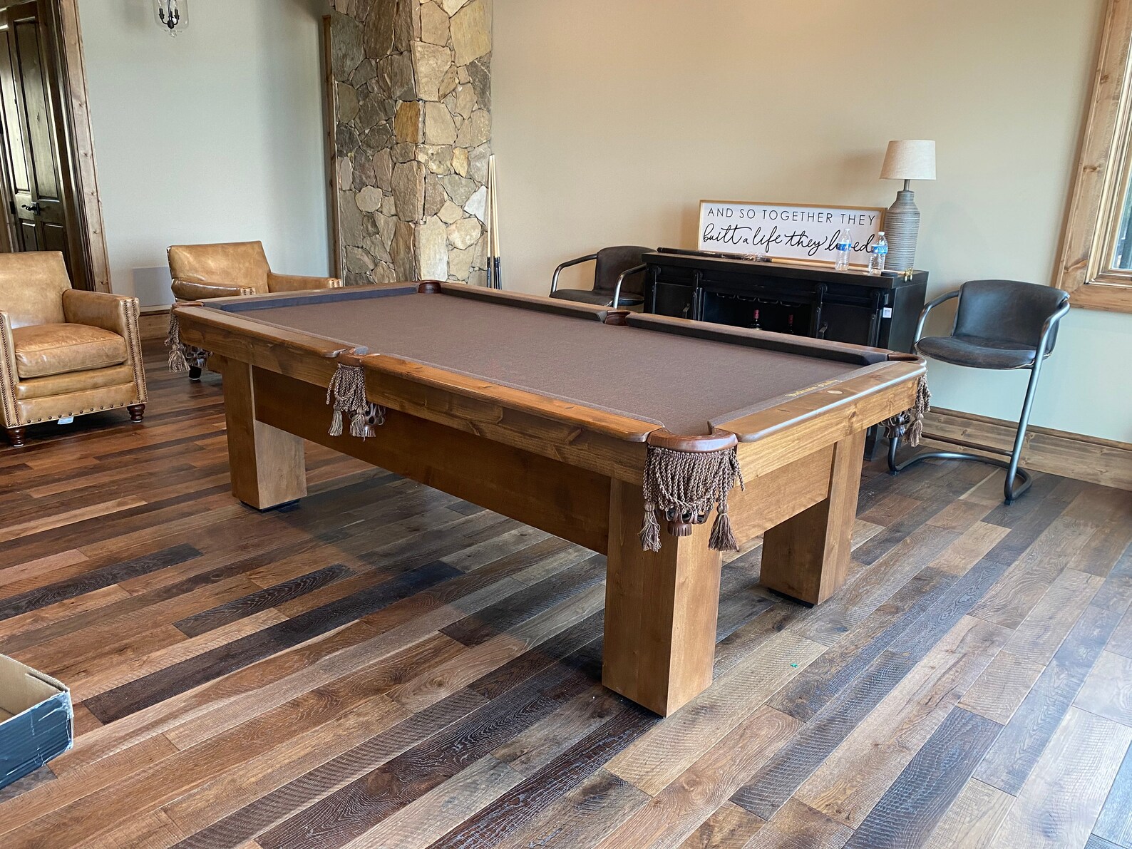 Custom Built 8 Ft Pool Table Made in the USA Etsy