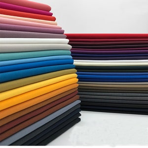 Heavy Suiting Fabric, High-end Suit Fabric for men and women, Apparel Fabric, Solid Fabric, Sewing Fabric, By the Half Yard