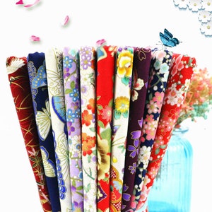 Japanese Fabric, Cotton Fabric, Bronzing Fabric, By The Half Yard