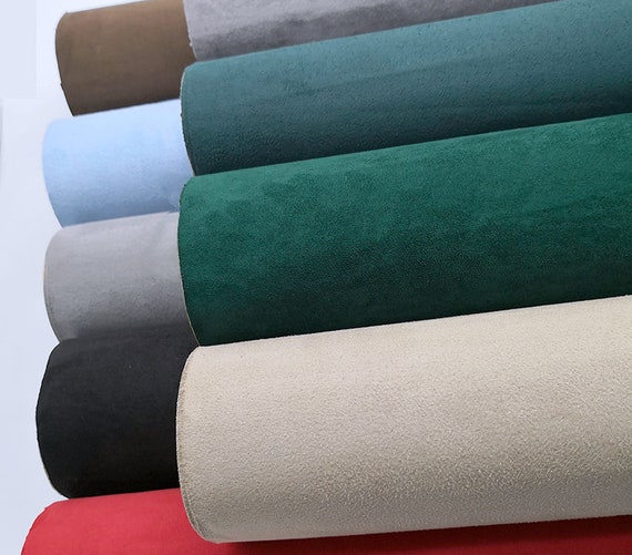 Self-adhesive Faux Suede Fabric, Soft Imitation Suede Fabric