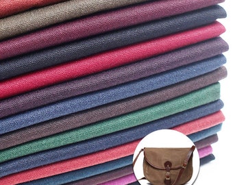 8 Unzen gewachster Canvas Stoff, handgewachster Baumwoll-Canvas-Stoff, harter Bienenwachs-Canvas-Stoff, wasserabweisend, wasserdichter Stoff