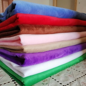 Minky Fabric, Cuddle Fabric, Faux Fur Fabric, Faux Minky Fabric, Crystal Super Soft Short Plush Fabric, Plush Toys Fabric, By The Yard