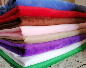 Minky Fabric, Cuddle Fabric, Faux Fur Fabric, Faux Minky Fabric, Crystal Super Soft Short Plush Fabric, Plush Toys Fabric, By The Yard