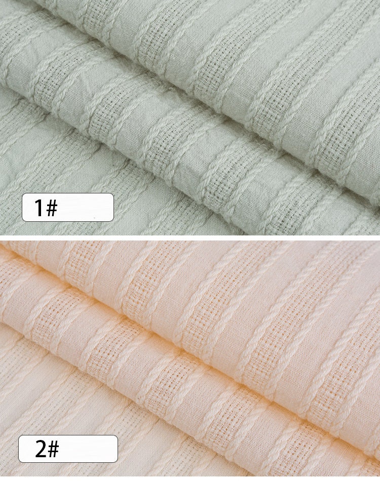 Cotton Jacquard Fabric, Premium Quality Cotton Fabric, 100