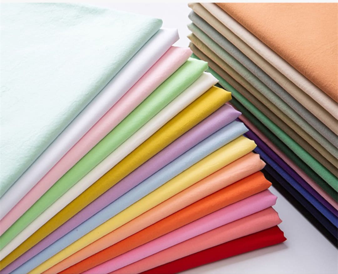 Organic Cotton Fabric, Premium Quality Cotton Fabric, Washed Cotton