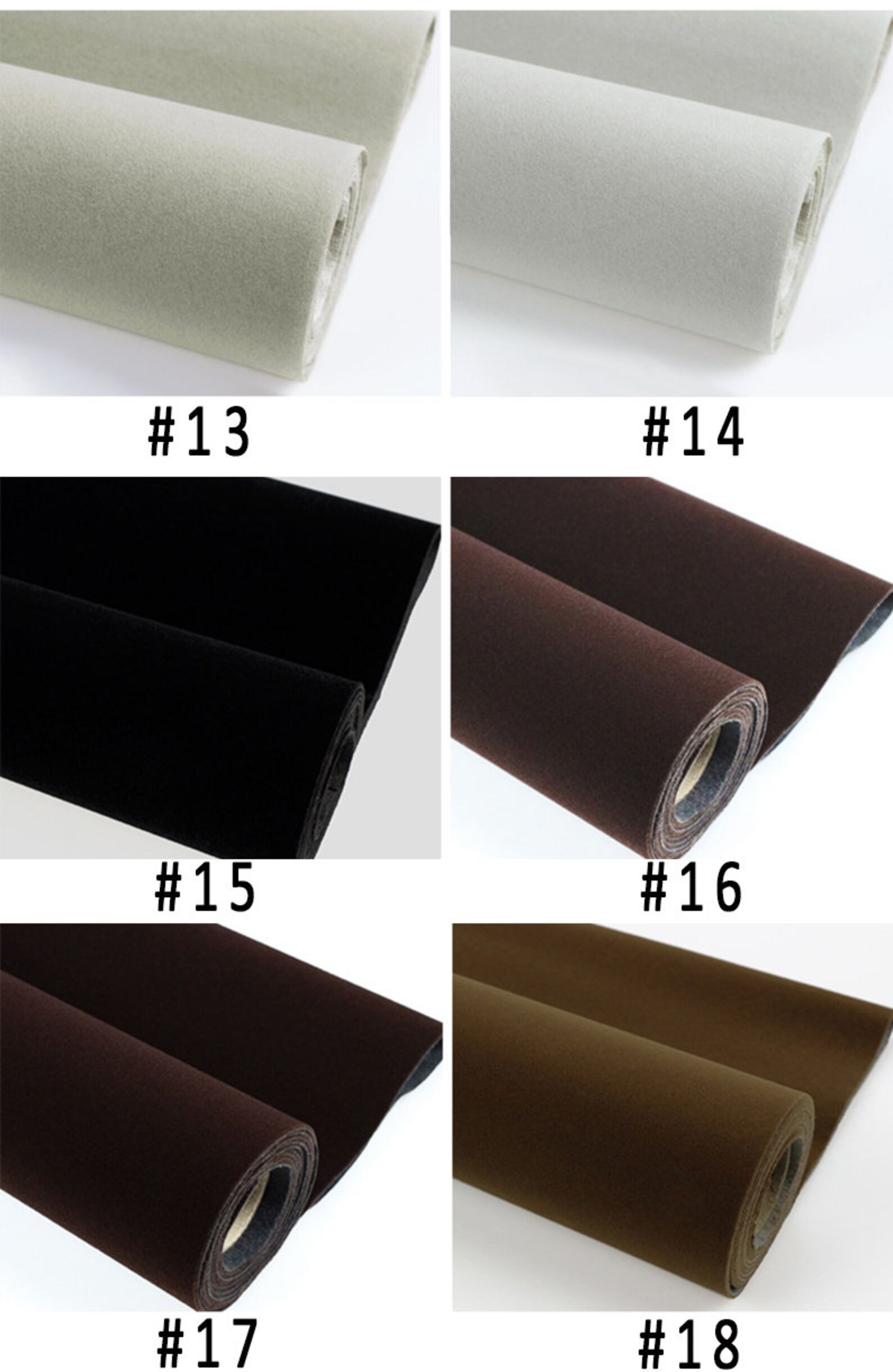 Selfadhesive Flocked Fabric Vintage Flocking Fabric Soft Etsy