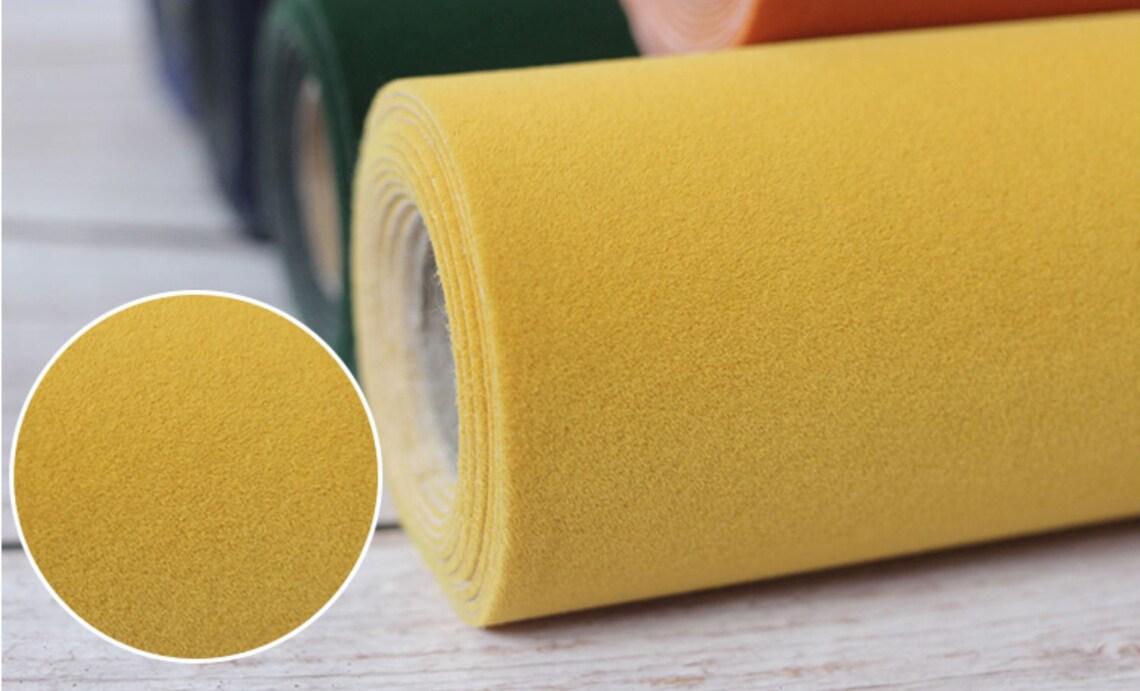 SelfAdhesive Flocked Fabric Vintage Flocking Fabric Soft Etsy