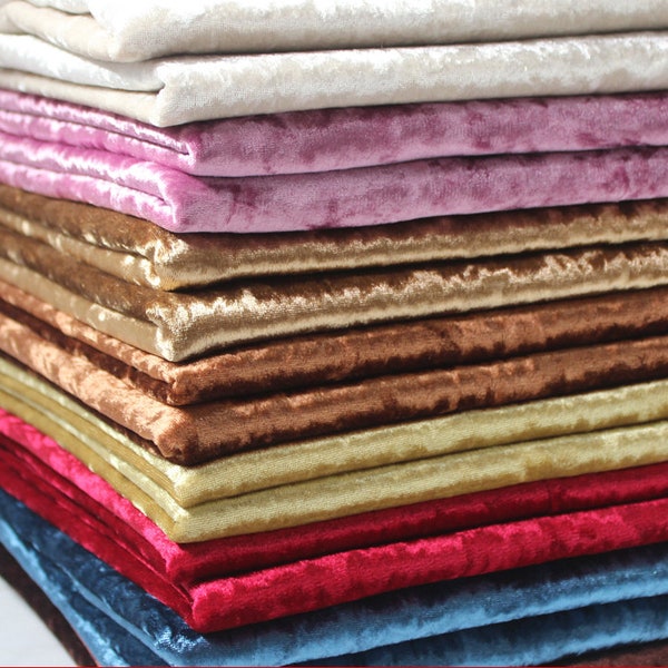 Crushed Panne Velvet Etsy