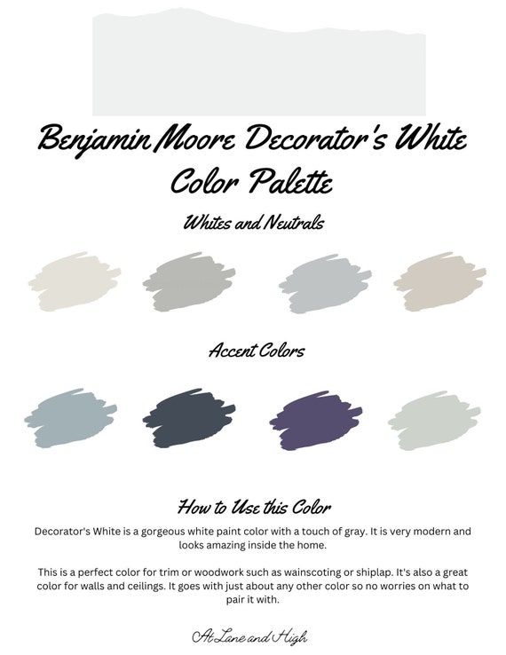 Sherwin williams decorator white discount