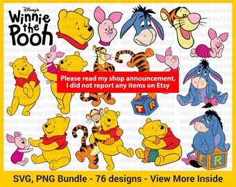 Download Pooh Bundle Winnie The Pooh Svg Winnie Cut File Winnie Printable Winnie Pack Layered Svg Winnie Bundle Winne Cricut Winnie Clip Art Clip Art Art Collectibles Meshekram Com
