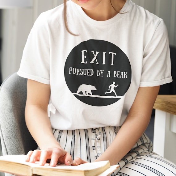 Exit Pursued By Bear Shakespeare Shirt Stage Director Gift Exit Pursued By Bear Shakespeare Shirt Stage Director Gift