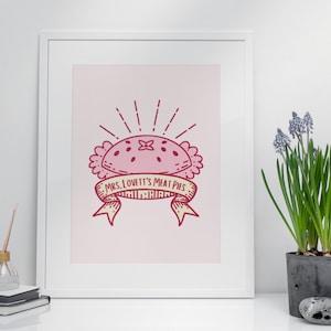 Mrs. Lovett&#39;s Meat Pies Poster, Sweeney Todd Poster, Musical Theatre Poster, Broadway Poster, Funny Gift