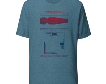 Portrait of Ghost vintage illustration of Graphic T-shirt available in multiple colors