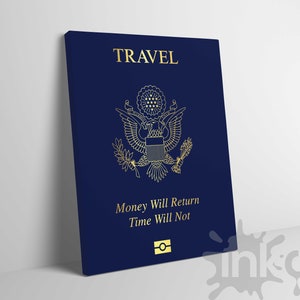 Vector International Passport Cover Template High-Res Vector