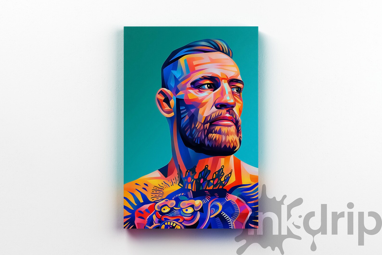 Conor McGregor Canvas Wall Art / UFC Art / McGregor Decoration Etsy