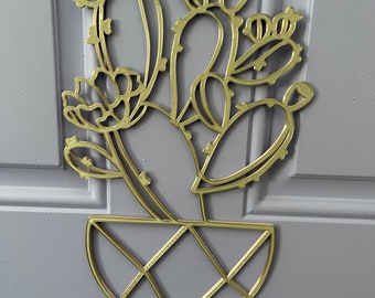 3D Printed Custom Decorative Wall Art and Fridge Magnet