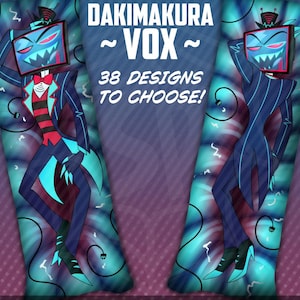 Hazbin Hotel VOX Dakimakura Pillowcase (Fan Made)