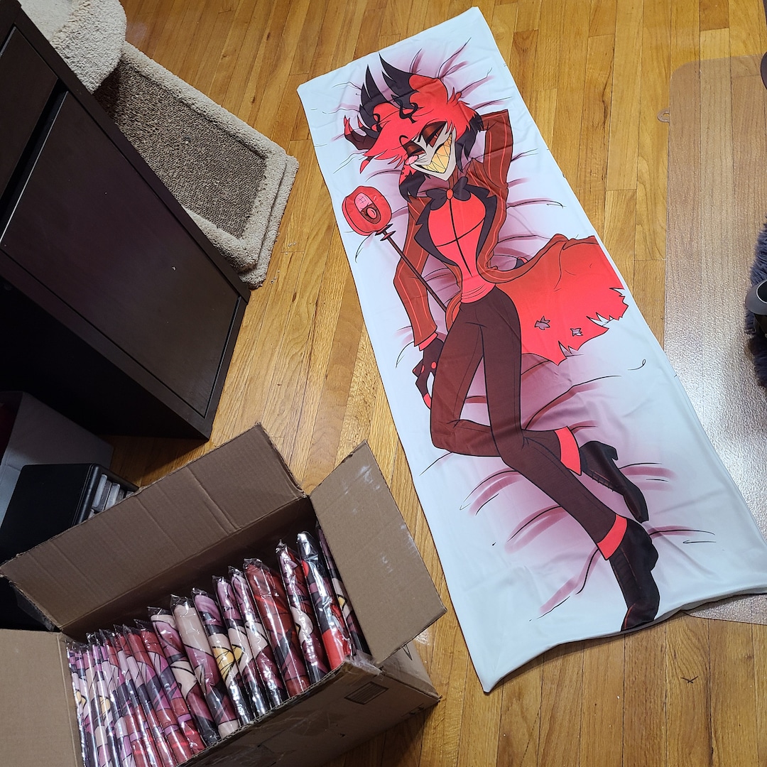 Hazbin Hotel Alastor Dakimakura MADE TO ORDER Body Pillowcase - Etsy ...