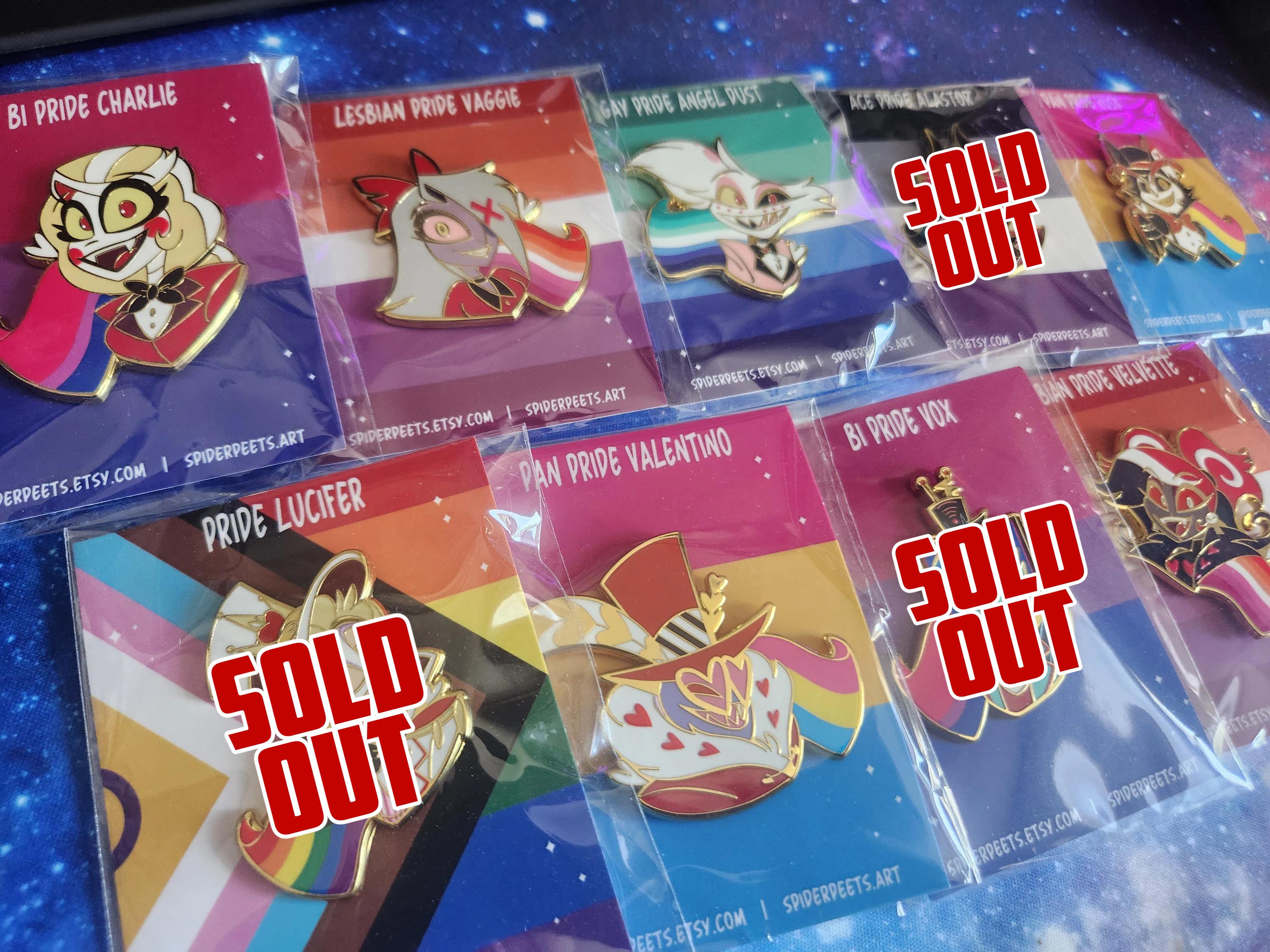 Hazbin hotel pin - Etsy 日本