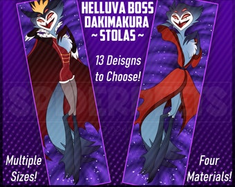 Helluva Boss Stolas Dakimakura Body Pillowcase MADE TO ORDER