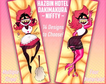 Hazbin Hotel Niffty Dakimakura Body Pillowcase MADE TO ORDER