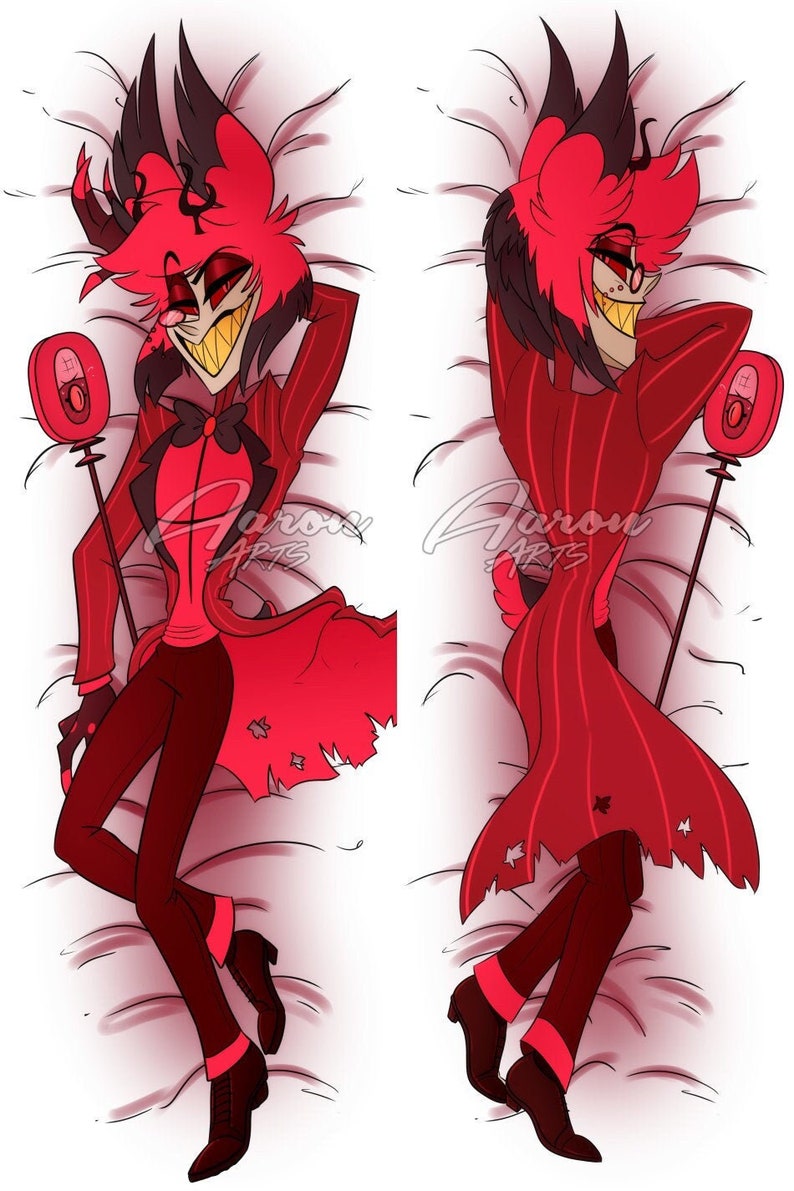 PREORDER Alastor Hazbin Hotel NSFW Dakimakura Pillowcase 2 Etsy