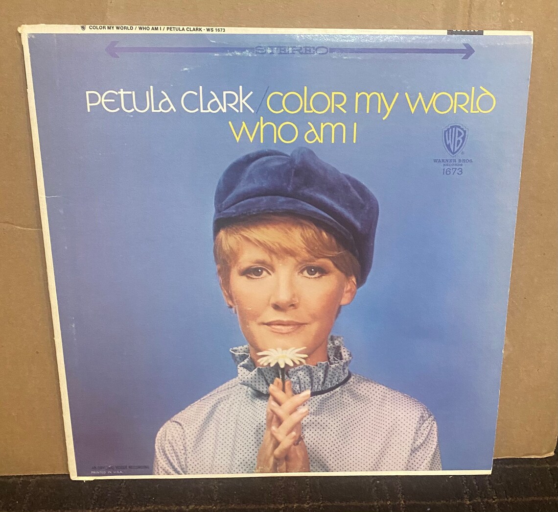 Petula Clark Color My World Who Am I Etsy Petula Clark Color My World Who Am I Etsy