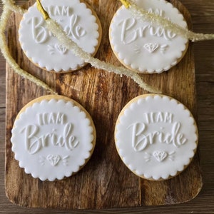 Bride Tribe Biscuits/ Hen Do Favours/Team Bride Biscuits