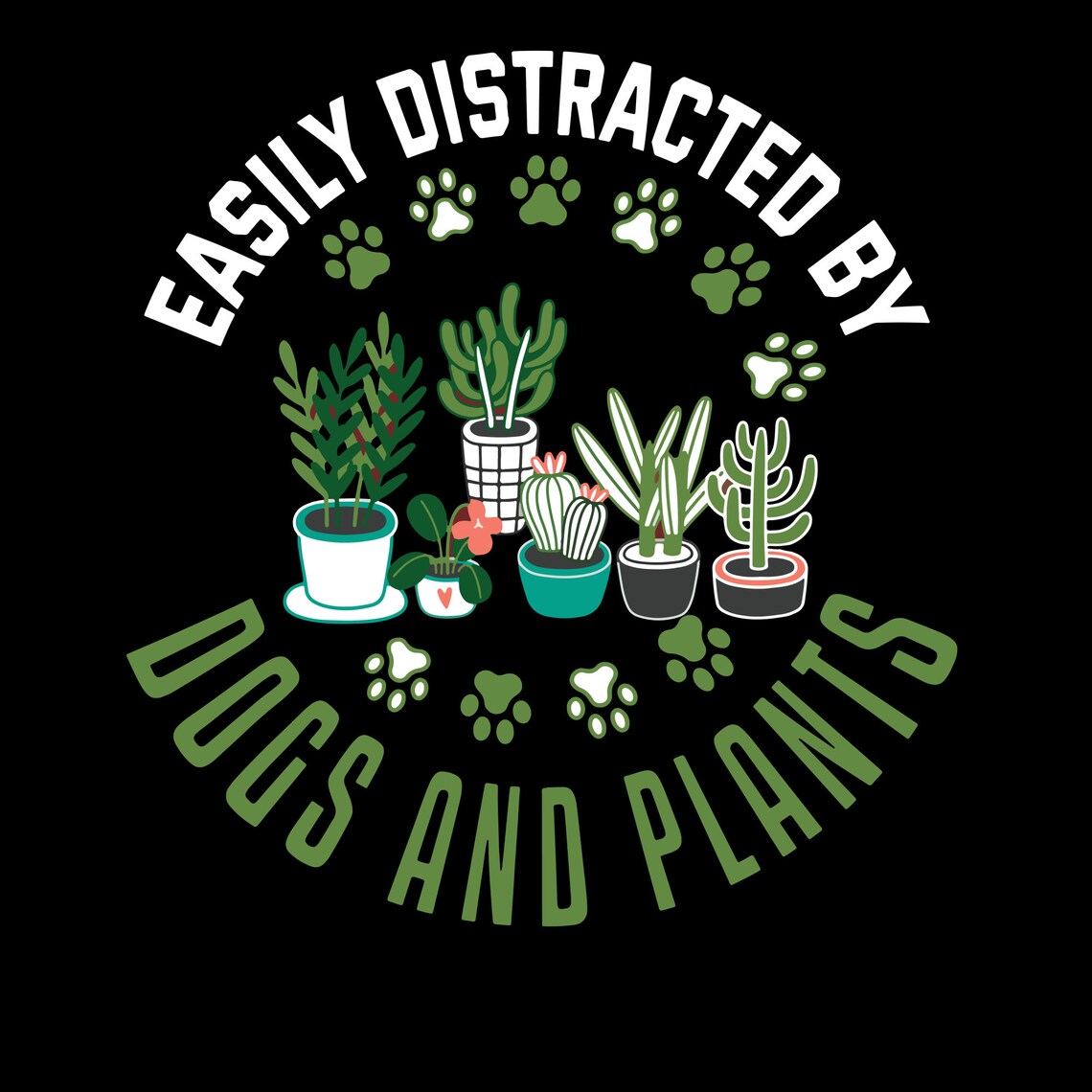 Easily Distracted By Plants