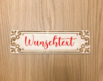 Customizable Welcome Sign