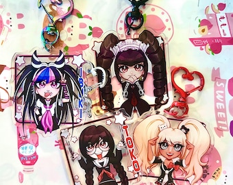 ダンガンロンパ THE ANIMATION アクリルキーホルダー 腐川燈子 - Etsy 日本