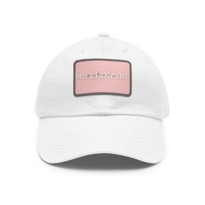 Mom Hat with Leather Patch (Rectangle)