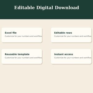 Zero-Based Budget Planner | Excel Template (Digital Download) image 8