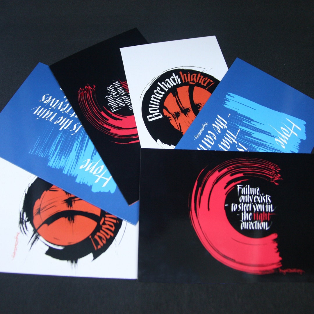 Motivation Collection 6 Card Pack - Etsy