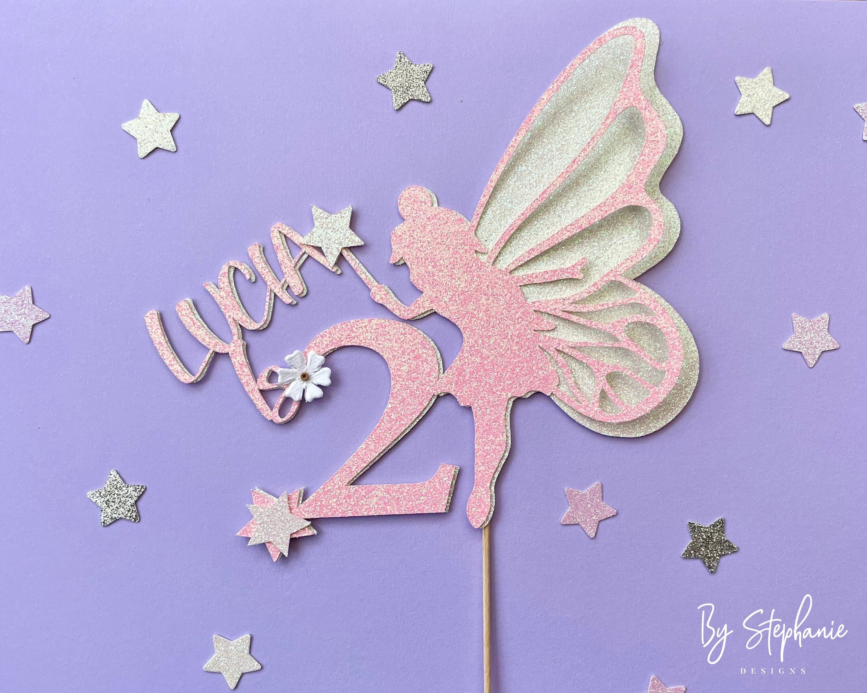 Fairy Cake Topper Fairy Toppers Cupcake Toppers Glitt vrogue.co