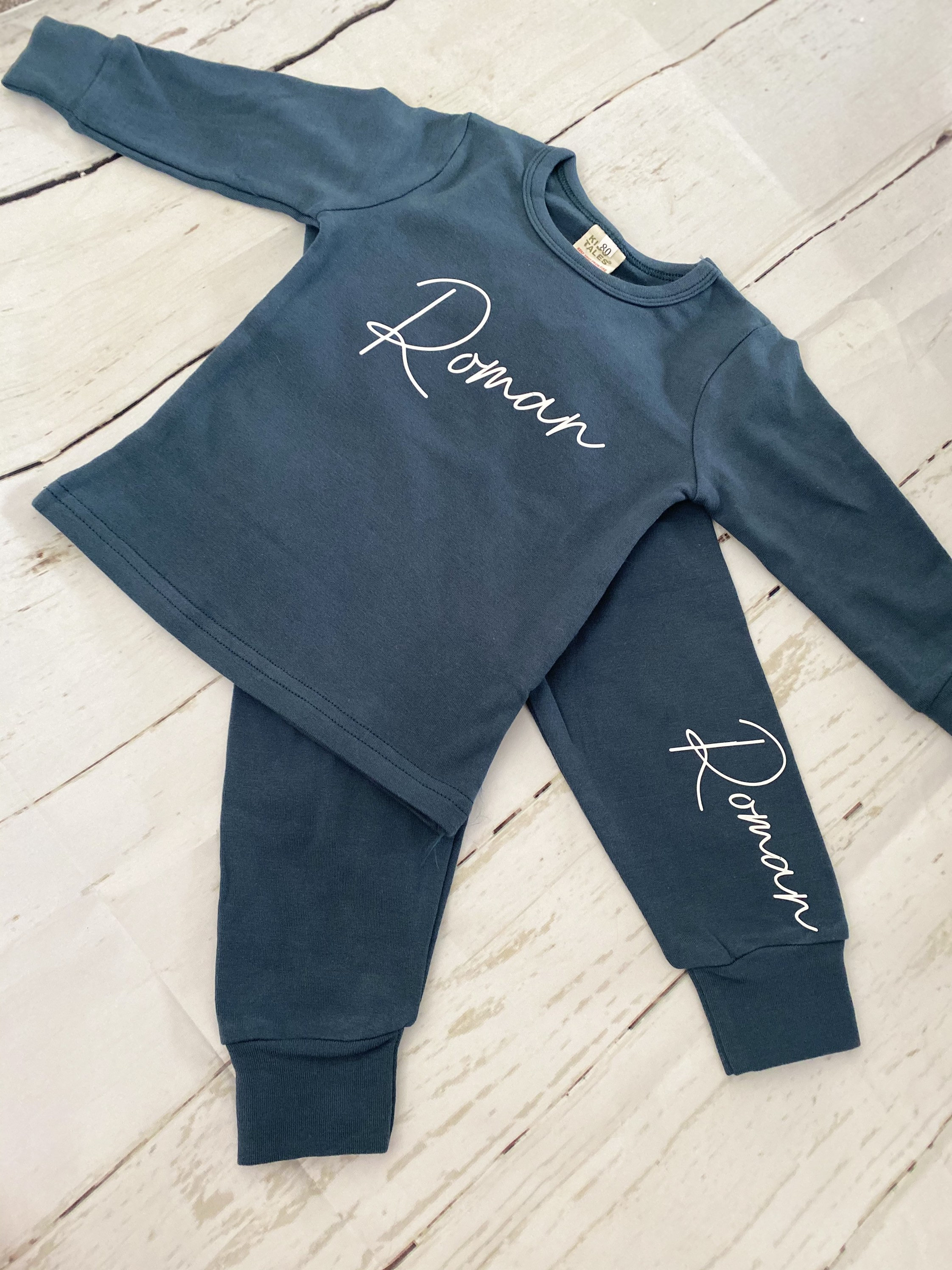 Personalised baby Children Childs infant kids Tracksuit Etsy