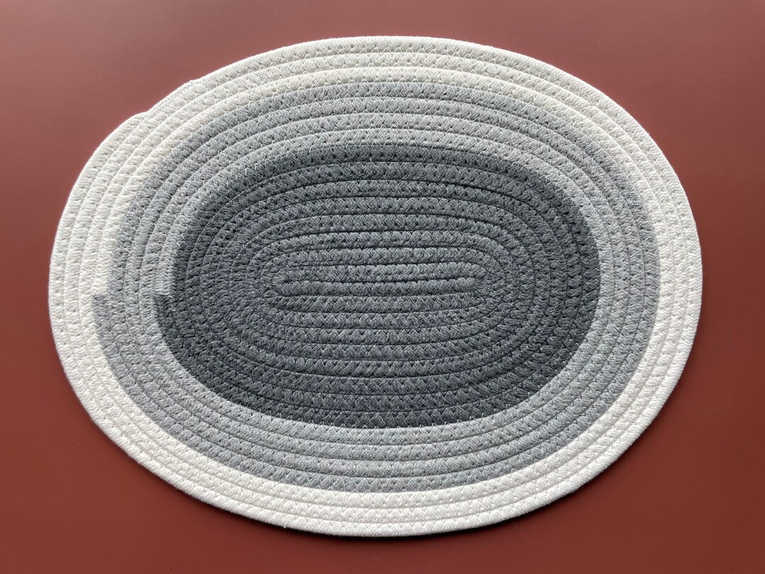 Cotton Woven Placemats Set of 2 Etsy