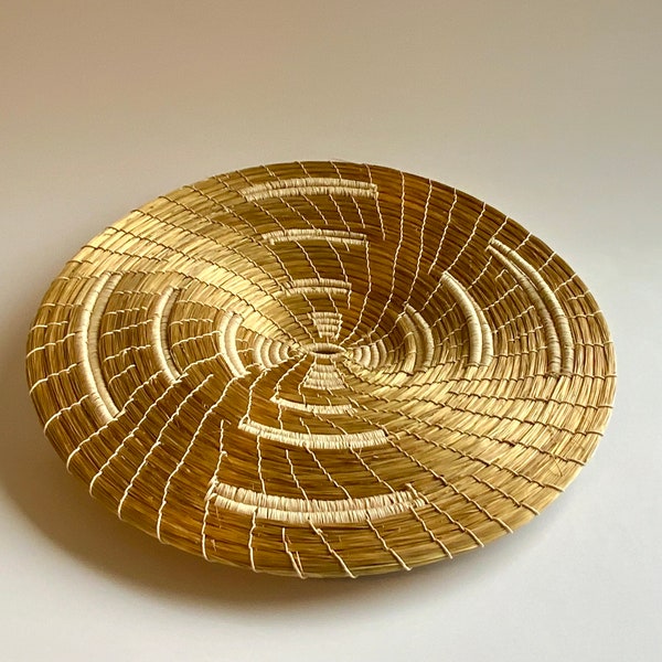 Assiette Capim dourado (herbe dorée)