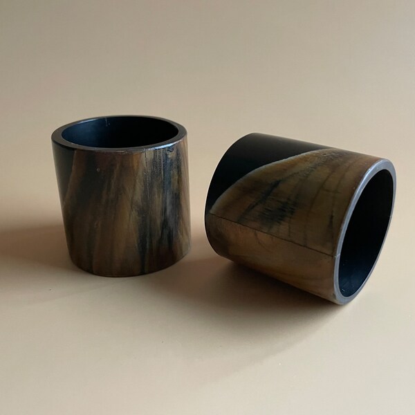 Black Napkin Ring Etsy