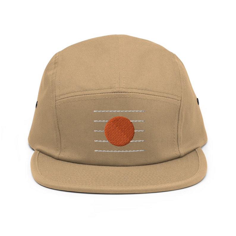 Five Panel Red Moon Cap image 4