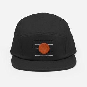 Five Panel Red Moon Cap