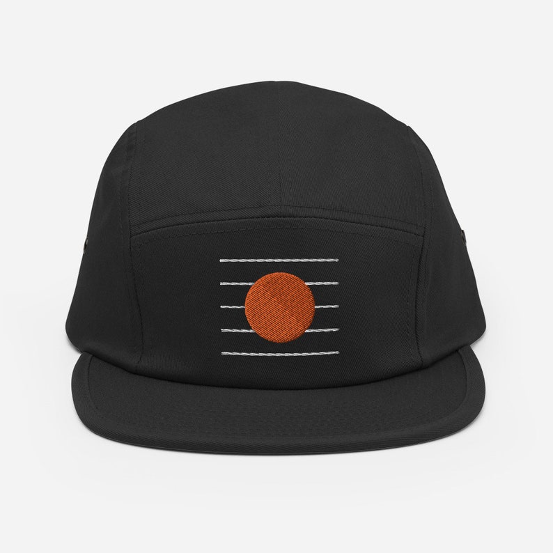 Five Panel Red Moon Cap image 1