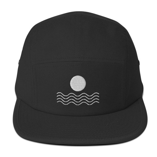 Moon Wave Five Panel Cap