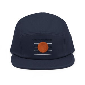 Five Panel Red Moon Cap image 3