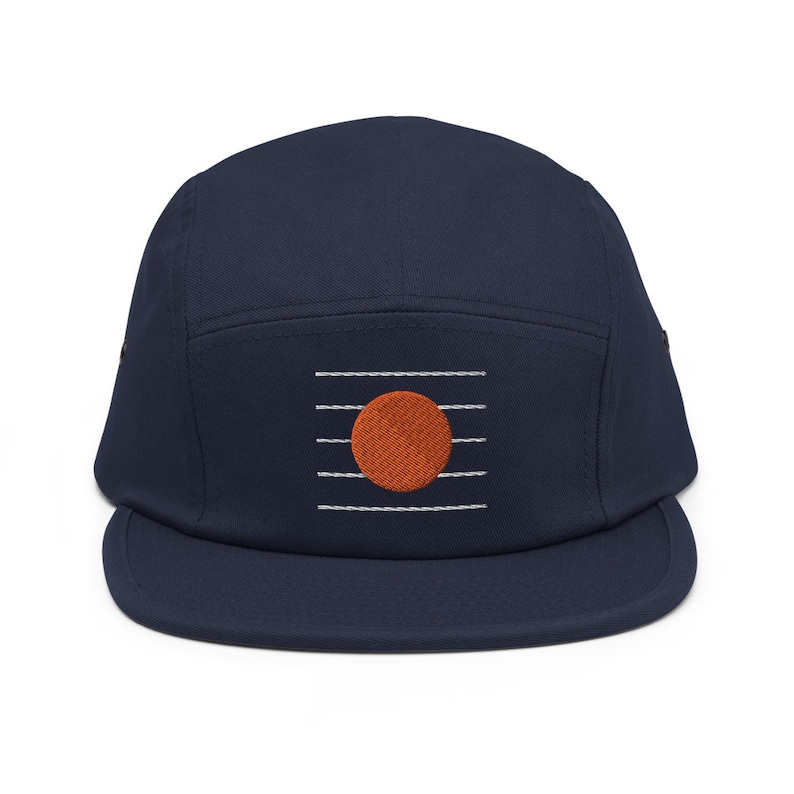 Five Panel Red Moon Cap image 3