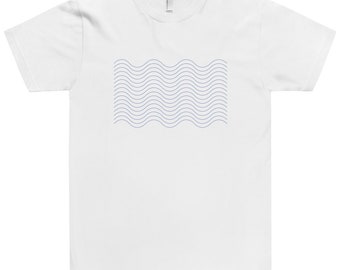 Blue Line Wave T-Shirt