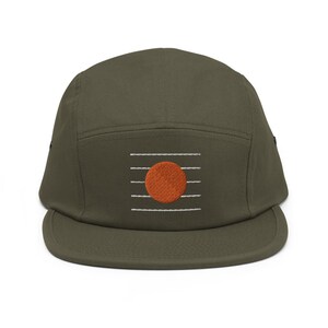 Five Panel Red Moon Cap image 2